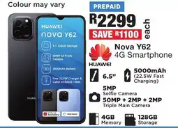 OK Furniture HUAWEI Nova Y62 4G Smartphone offer