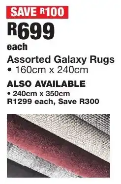 OK Furniture Assorted Galaxy Rugs offer