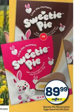 Pick n Pay Hypermarket Sweetie Pie Marshmallow Eggs Assorted offer