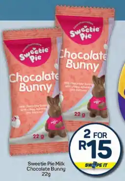 Pick n Pay Hypermarket Sweetie Pie Milk Chocolate Bunny offer