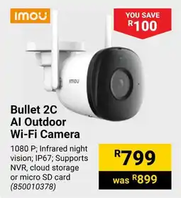 Builders Warehouse Bullet 2C Al Outdoor Wi-Fi Camera offer