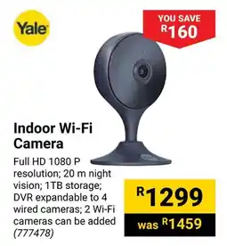 Builders Warehouse Yale Indoor Wi-Fi Camera offer