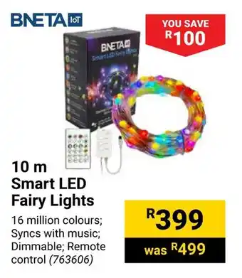 Builders Warehouse Smart LED Fairy Lights offer