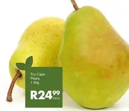 Save Tru Cape Pears offer