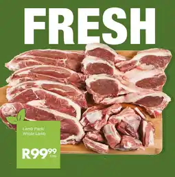 Save Lamb Pack/ Whole Lamb offer