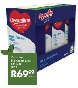 Save Creamline Full Cream Long Life Milk offer