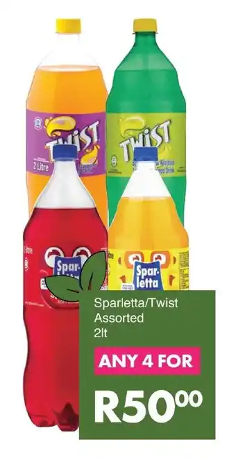 Save Sparletta/Twist Assorted offer