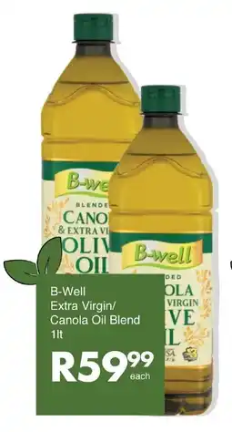 Save B-Well Extra Virgin/ Canola Oil Blend offer