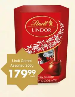 Save Lindt Cornet Assorted offer