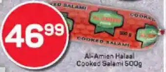 Pick n Pay Al-Amien Halaal Cooked Salami offer