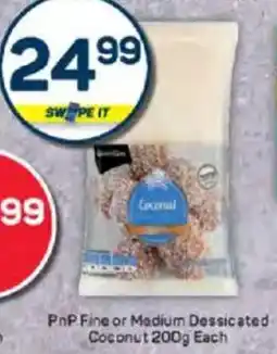 Pick n Pay PnP Fine or Medium Desiccated Coconut offer
