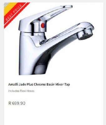 CTM Amalfi Jade Plus Chrome Basin Mixer Tap offer