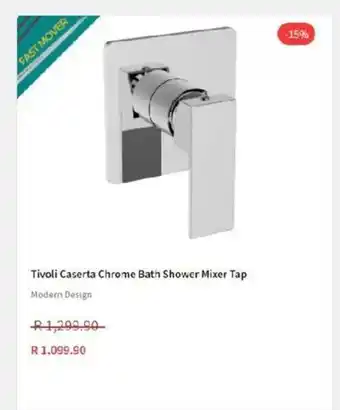 CTM Tivoli Caserta Chrome Bath Shower Mixer Tap offer