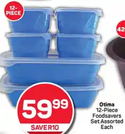 Pick n Pay Otima Foodsavers Set Assorted offer