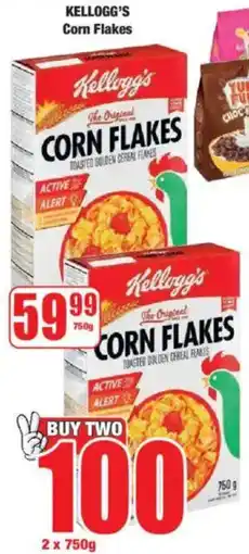 Boxer KELLOGG'S Corn Flakes offer