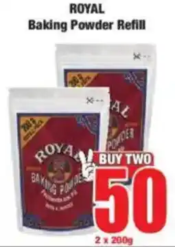 Boxer ROYAL Baking Powder Refill offer