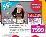 Game LG 55" UHD Smart LED TV 55UN7100PVA.AFB offer