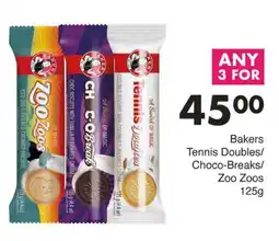 Save Hyper Bakers Tennis Doubles/ Choco-Breaks/ Zoo Zoos offer