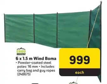 Makro Camp Master Wind Boma offer