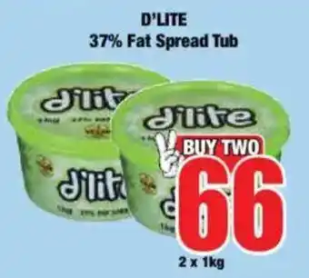 Boxer D'LITE 37% Fat Spread Tub offer