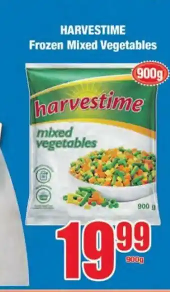 Boxer Harvestime Frozen Mixed Vegetables 900g offer