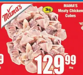 Boxer Mama's Meaty Chicken Cubes 3kg offer