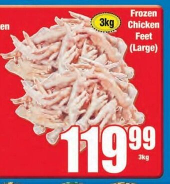 Boxer Frozen Chicken Feet (Large) 3kg offer