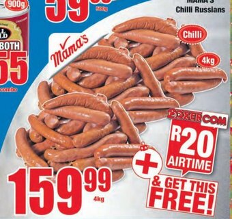 Boxer Mama's Chilli Russians 4kg offer