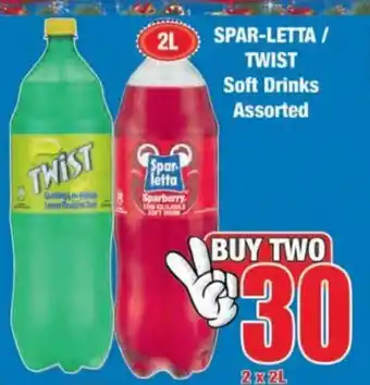 Boxer Spar-Letta Soft Drink Assorted 2L offer