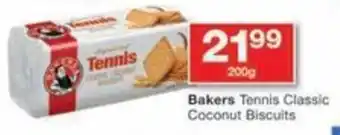 Checkers Bakers Tennis Classic Coconut Biscuits offer