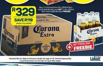 Pick n Pay Corona imported beer offer