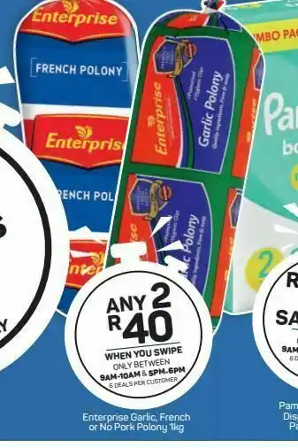 Pick n Pay Enterprise polony 2 offer
