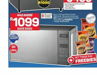 Pick n Pay Russell hobbs microwave oven offer