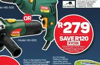 Pick n Pay Hypermarket Ryobi impact drill offer