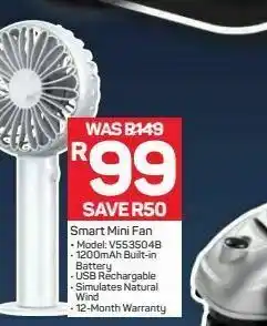 Pick n Pay Hypermarket Smart mini fan offer