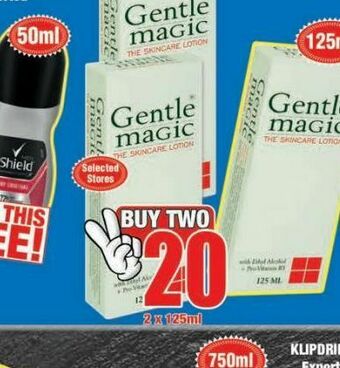 Boxer Gentle magic lotion offer