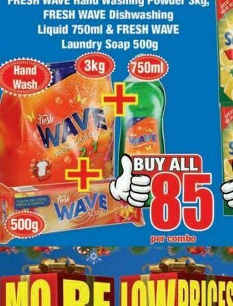 Boxer Fresh wave washing powder offer