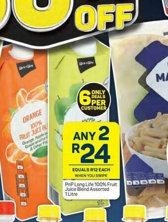 Pick n Pay Hypermarket Pnp fruit juice 2 offer