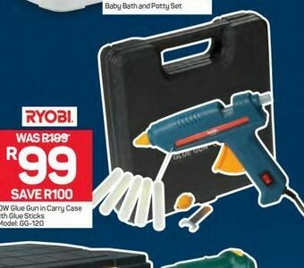 Pick n Pay Hypermarket Ryobi glue gun offer