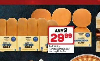 Pick n Pay Hypermarket Hot dog / hamburger buns 2 offer