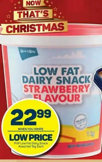 Pick n Pay Hypermarket Pnp low fat snack offer