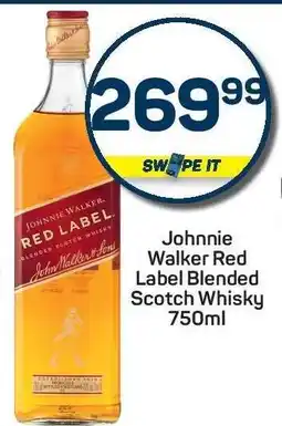 Pick n Pay Johnnie Walker Red Label Blended Scotch Whisky 750ml offer