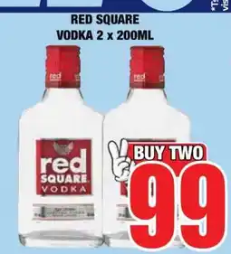 Boxer RED SQUARE VODKA 2 x 200ML offer