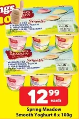 Check Save Spring Meadow Smooth Yoghurt offer