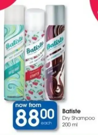 Clicks Batiste Dry Shampoo offer