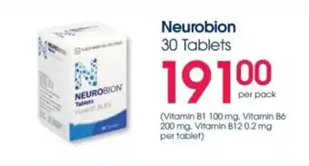 Clicks Neurobion 30 Tablets offer