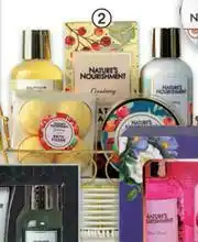 Dis-Chem Nature's Nourishment Cranberry Luxurious Bath caddy Set 6 Piece offer