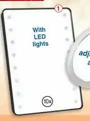 Dis-Chem Mirror With LED Lights offer