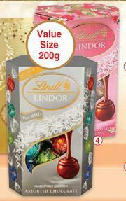 Dis-Chem Lindt Lindor Cornets Assorted-200g Each offer