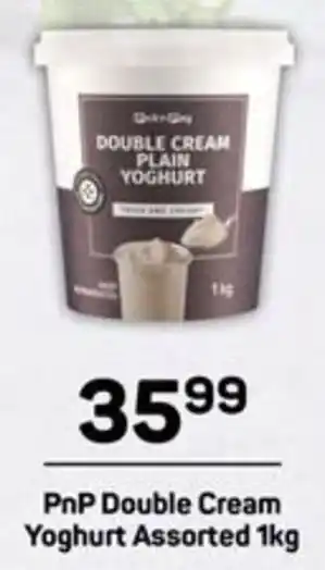 Pick n Pay PnP Double Cream Yoghurt Assorted offer